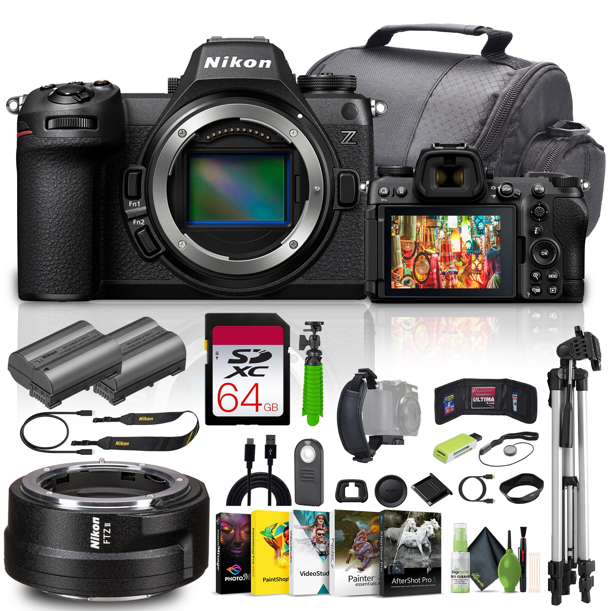 Amazon.com : Nikon Z6 III Mirrorless Camera (1890) Bundle Kit with